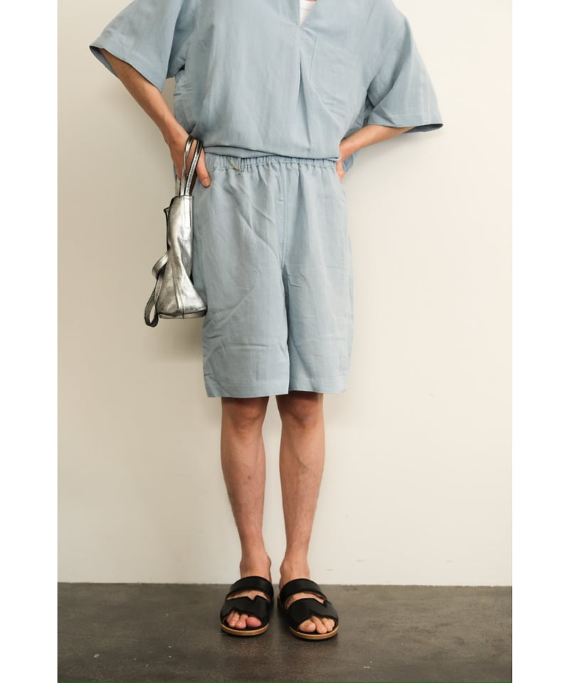 Gorsch ゴーシュ Bamboo Linen Shorts Gorsch Bamboo Linen Shorts | MusterWerk Sud.
