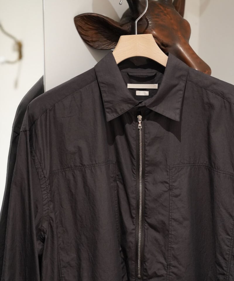 blurhms Chambray Half-zip Shirts | MusterWerk Sud