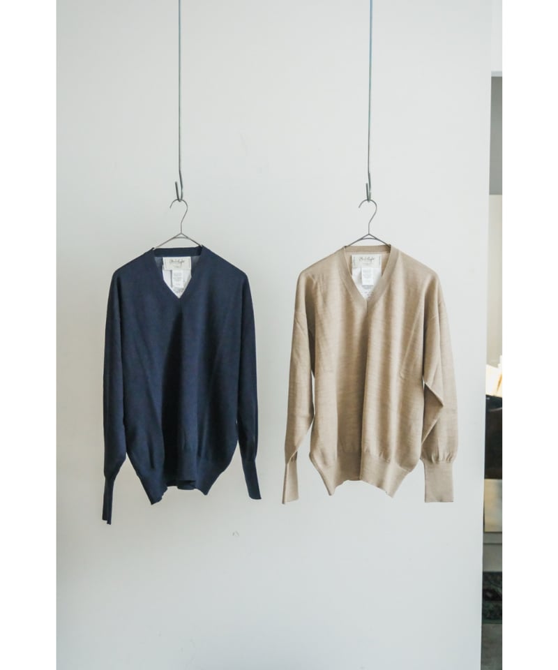 トップス Olde H&Daughter BASIC WOOL V P/O / BK093 Olde H&Daughter BASIC WOOL V P/O / BK093*KN#GH - ARTHUR FASHION WORLD