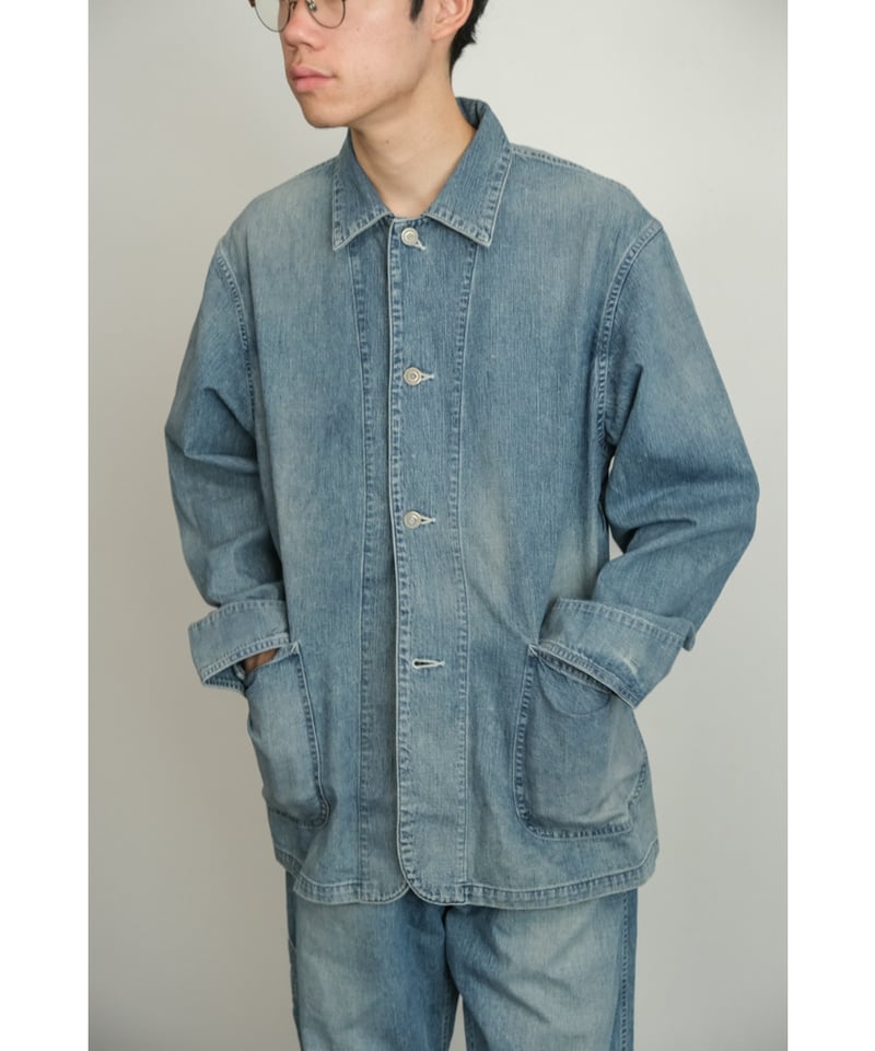 ジャケット・アウター ULTERIOR#25AW#FADED LIGHT DENIM#COVERALL ULTERIOR / FADED LIGHT DENIM COVERALL