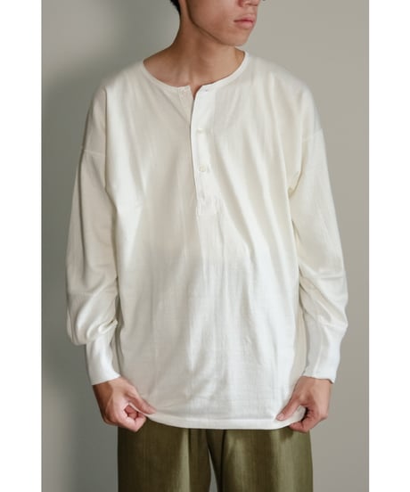 Olde Homesteader RUSTIC JERSEY HENLY NECK LONG SLEEVE