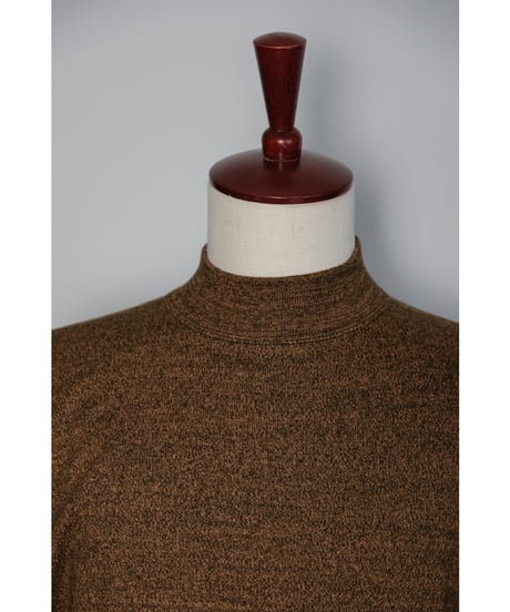 Olde Homesteader RUSTIC JERSEY BOTTOLE NECK SWEATER