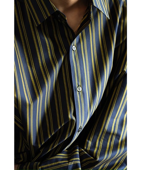 KANEMASA PHIL. 46G Atmosphere Stripe Shirt