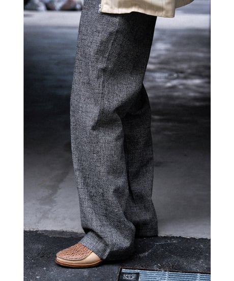 m's braque "Exclusive" TUCKED WIDE PANTS