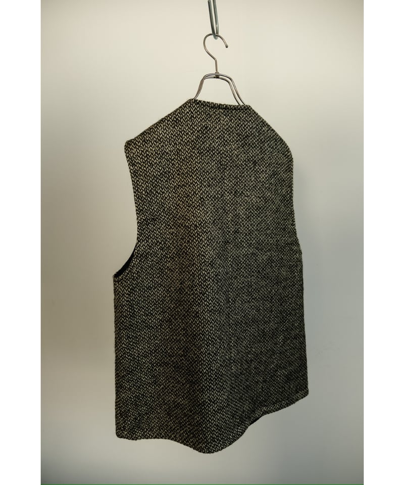 【美品】BISOWN MIXTWEED SHORT ZIP BLOUSON BISOWN MIXTWEED JACKET | MusterWerk Sud.