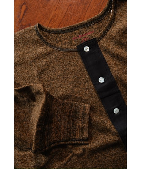 Olde Homesteader RUSTIC JERSEY HENLY NECK LONG SLEEVE