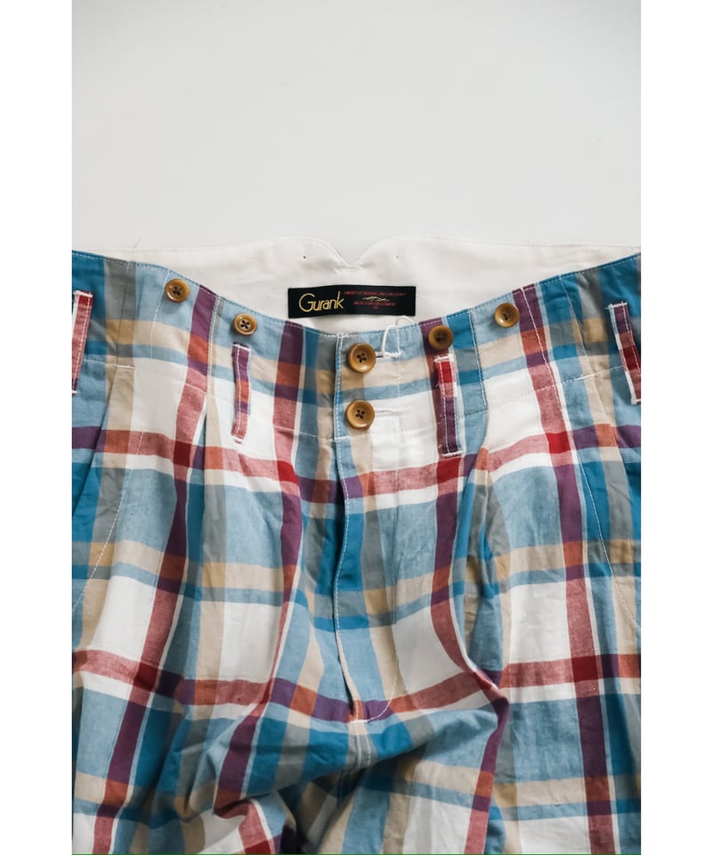 Gurank Plaid shorts | MusterWerk Sud.