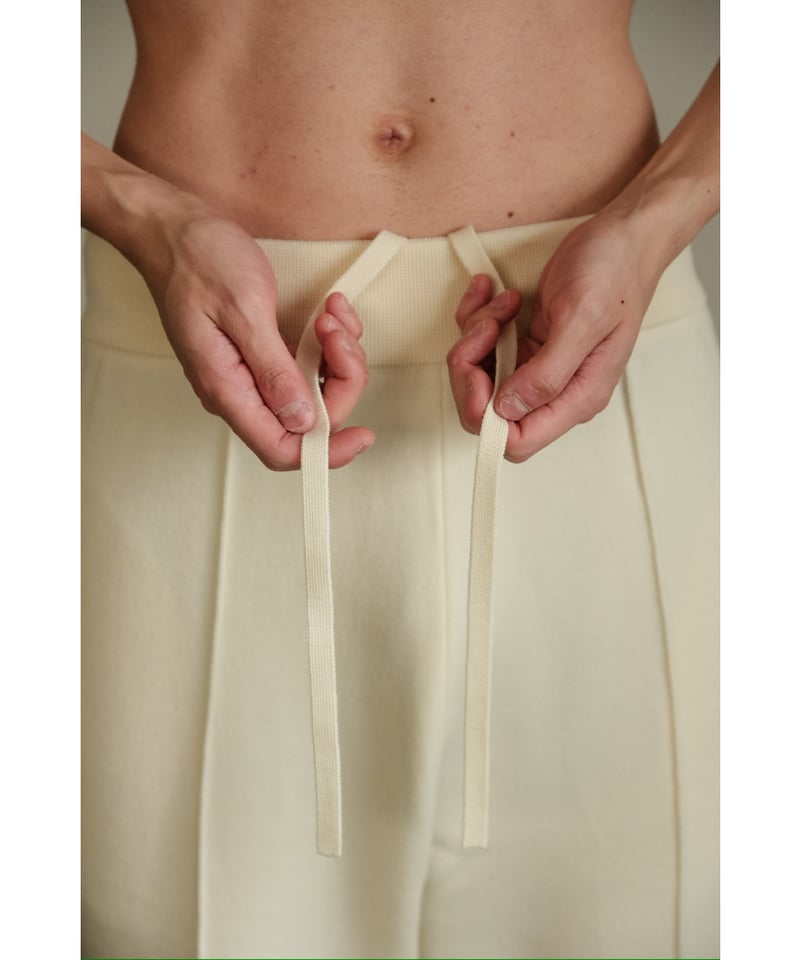 Olde H & Daughter WOOL KNIT TRACK PANTS | Muste