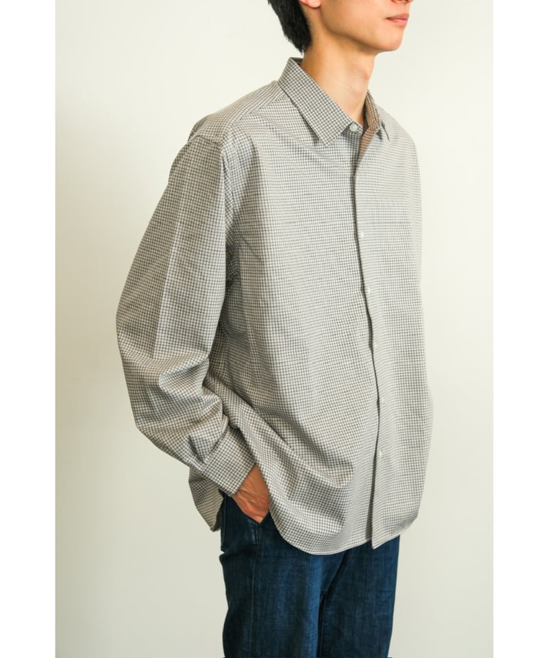 philme airy check shirt フリーサイズ 新品未開封品 KANEMASA PHIL. 36G Atmosphere Check Shirt | Mus