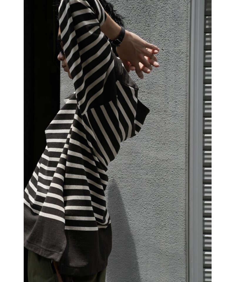blurhms ROOTSTOCK Border Basque Shirt | MusterW blurhms ROOTSTOCK Border Basque Shirt | MusterW