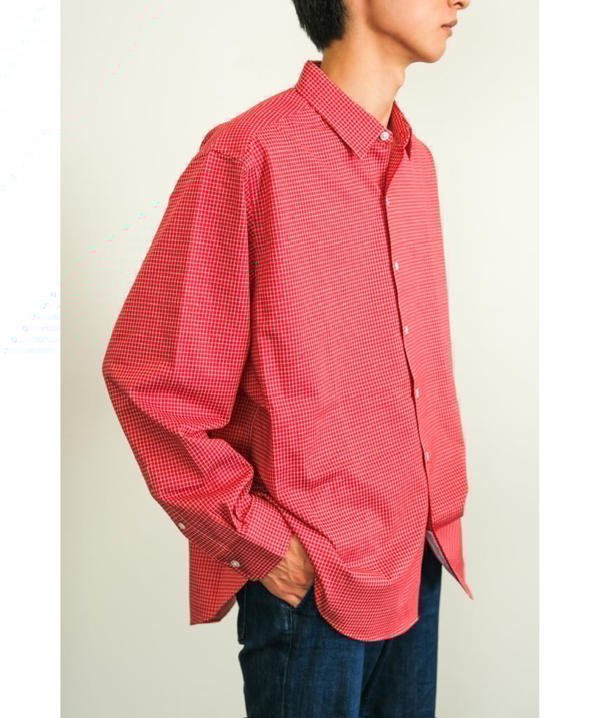 philme airy check shirt フリーサイズ 新品未開封品 FADE CHECK SHIRT 