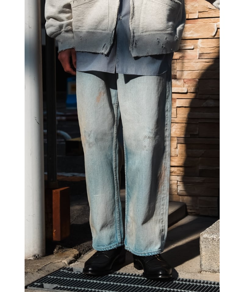 ANCELLM SELVEDGE DENIM STRAIGHT 5P PANTS | Must ANCELLM SELVEDGE DENIM STRAIGHT 5P PANTS | Must