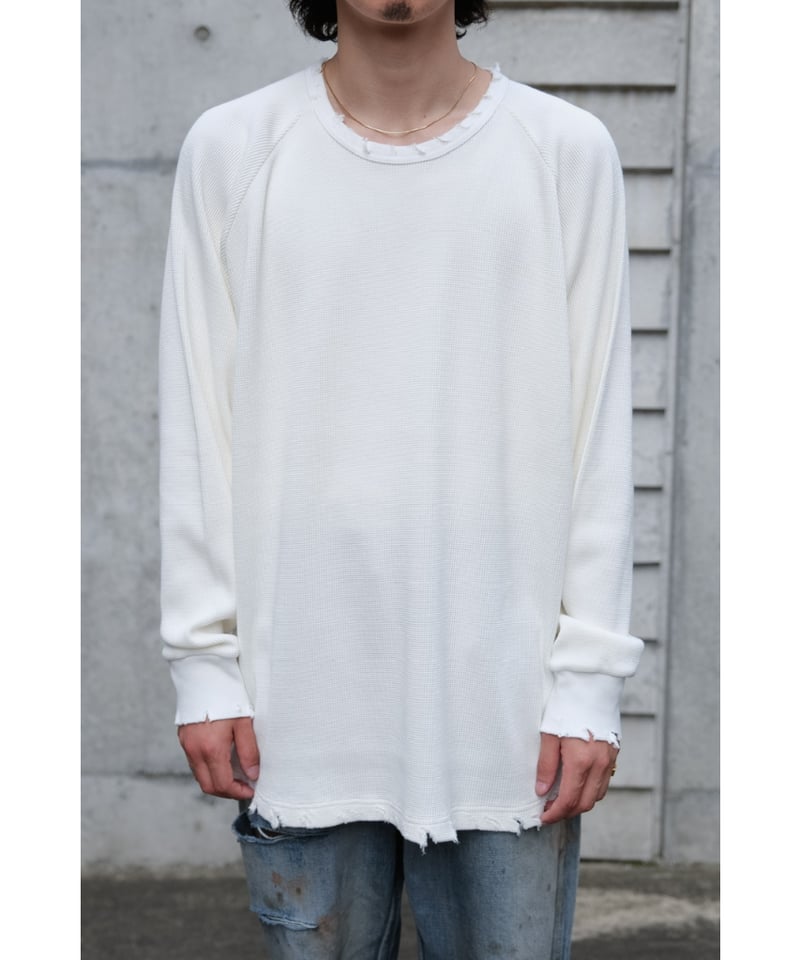 トップス KANEMASA PHIL. 18G Heavy Weight Waffle KANEMASA PHIL./カネマサフィル】18G Heavy Weight Waffle（T