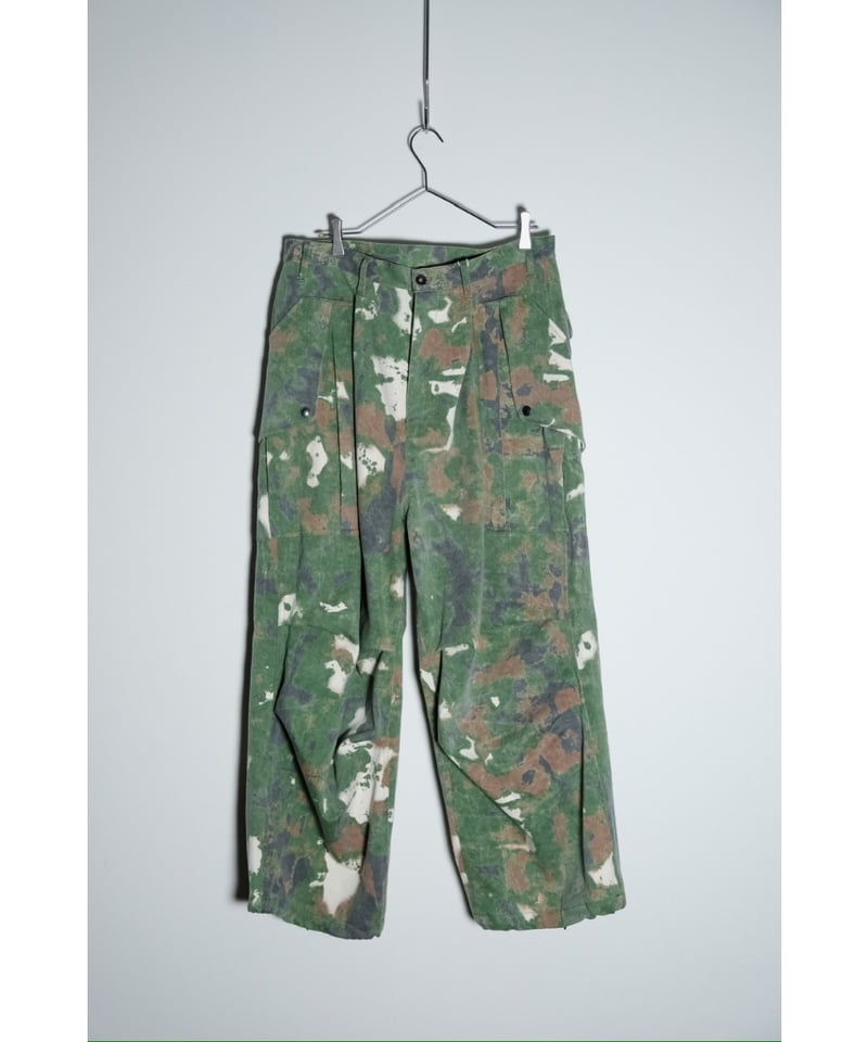 パンツ Gurank Cargo pants camouflage Gurank - Cargo pants camouflage - BLUE NEON