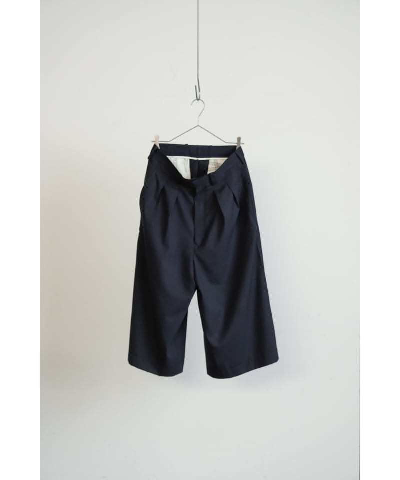 m's braque CROPPED TUCKED BAGGY PANTS | MusterW