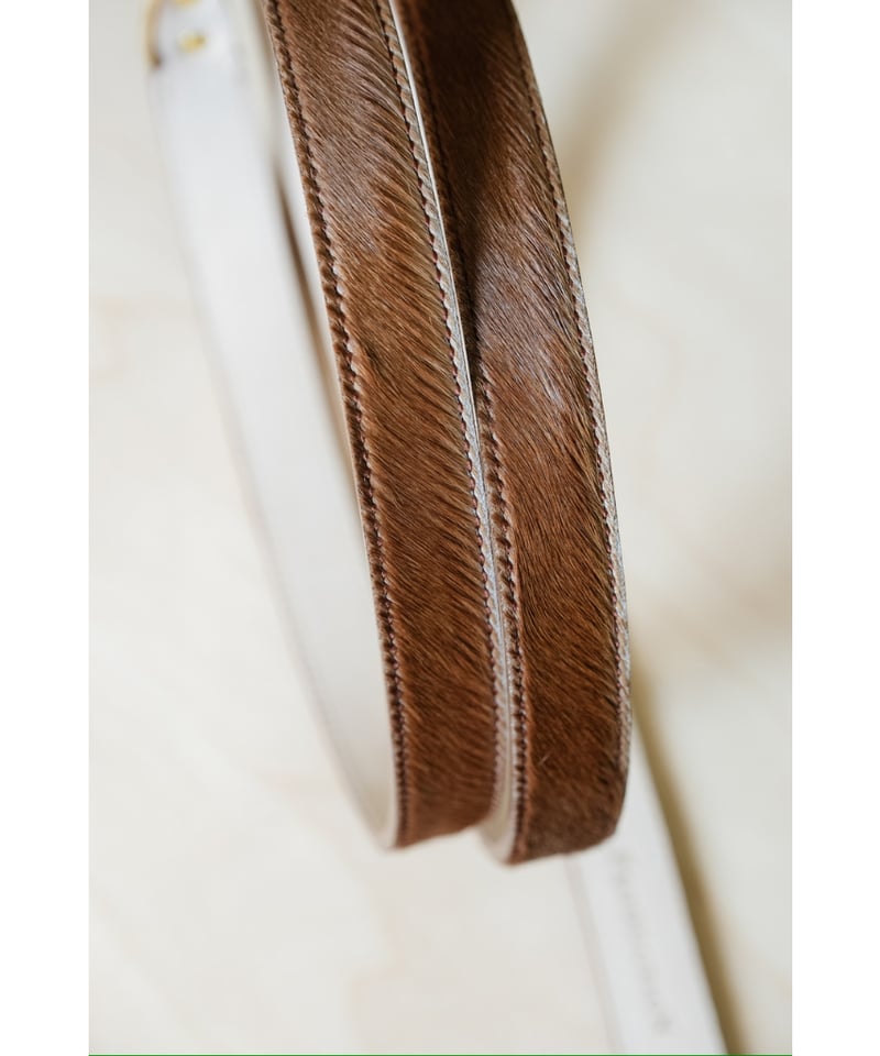 Post production レザーベルト　ウェスタン調 Post production レザーベルト ウェスタン調