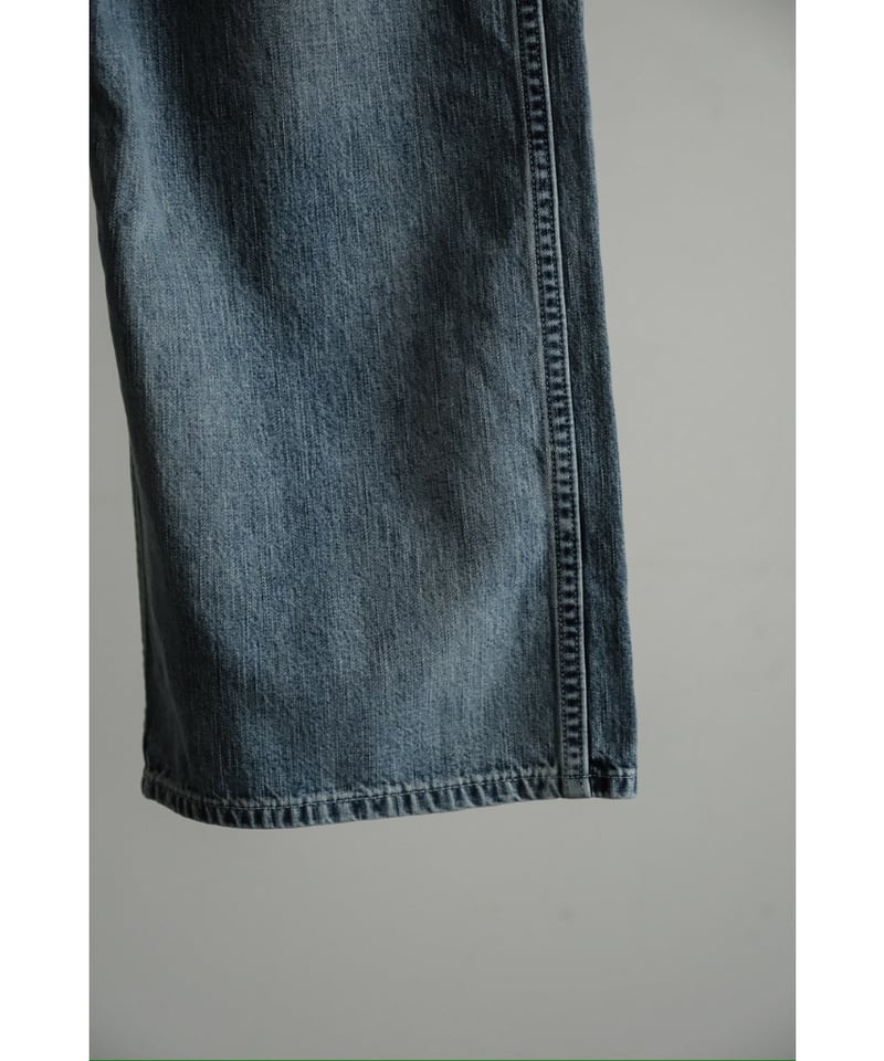 ULTERIOR FADED LIGHT DENIM PAINTER PANTS | Must