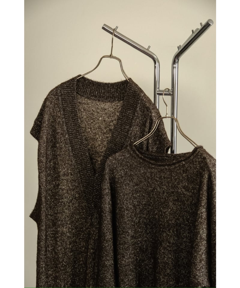 POSTELEGANT Baby Llama Hemp knit Pull-Over | Mu