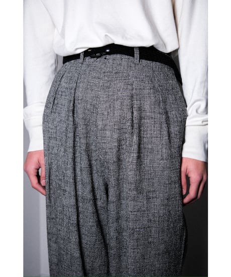 m's braque "Exclusive" TUCKED WIDE PANTS