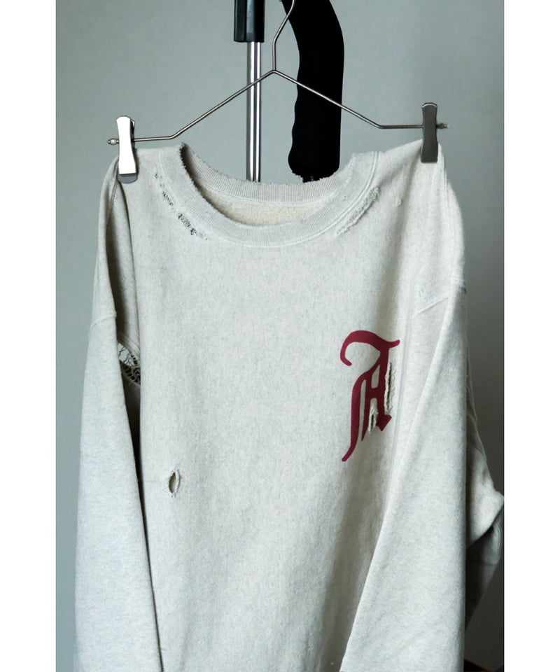ANCELLM CRASH SWEAT SHIRT | MusterWerk Sud. ANCELLM CRASH SWEAT SHIRT | MusterWerk Sud.