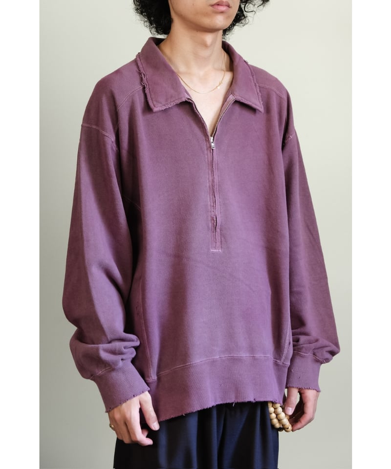 ANCELLM HALF ZIP SWEAT SHIRT | MusterWerk Sud. ANCELLM HALF ZIP SWEAT SHIRT | MusterWerk Sud.