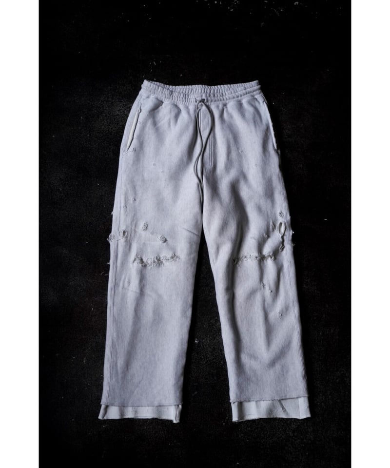 ANCELLM CRASH SWEAT LAYERED PANTS | MusterWerk ANCELLM CRASH SWEAT LAYERED PANTS | MusterWerk