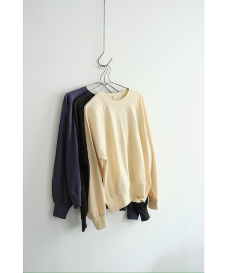 ULTERIOR "Exclusive" SOFT DRY SHORT LOOP TERRY SWEAT SHIRT