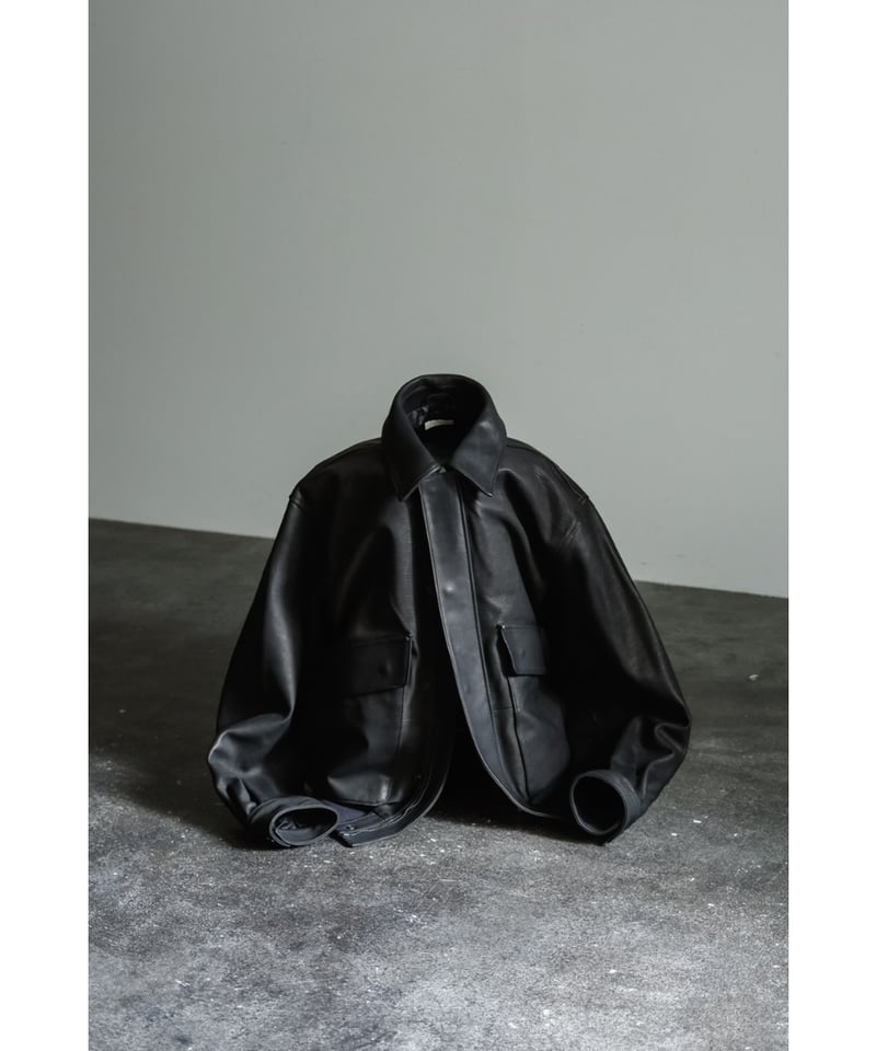 ULTERIOR CALF LEATHER FLIGHT JKT | MusterWerk Sud.