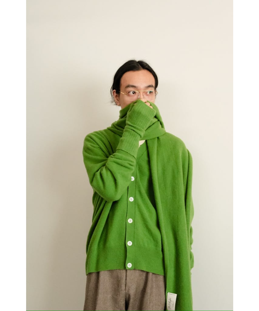 Olde H & Daughter AGED CASHMERE SCARF | MusterW