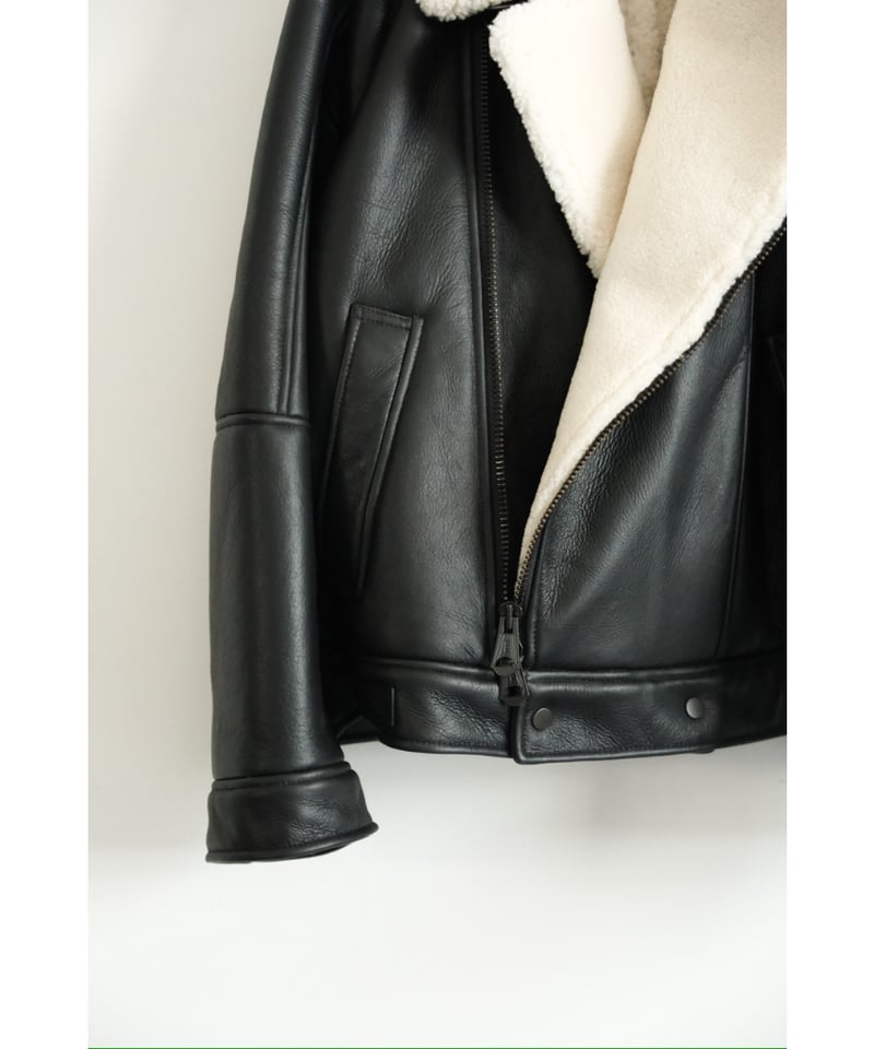 ジャケット・アウター Japanese label double name mouton jacket IMG_6649.jpg?v=1729924955&