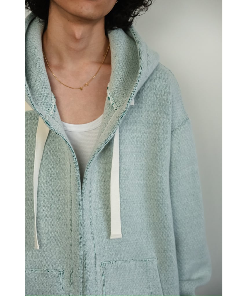 POSTELEGANT Cotton Cashmere Knit Hoodie | Muste POSTELEGANT Cotton Cashmere Knit Hoodie | Muste