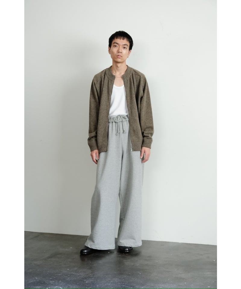 The CLASIK ZIP CREW NECK CARDIGAN | MusterWerk