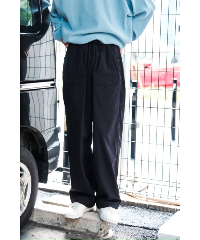ULTERIOR　Nylon Air Poplin Hounting JKT ULTERIOR初となる化繊を使った作品】Nylon Air Poplin Hounting