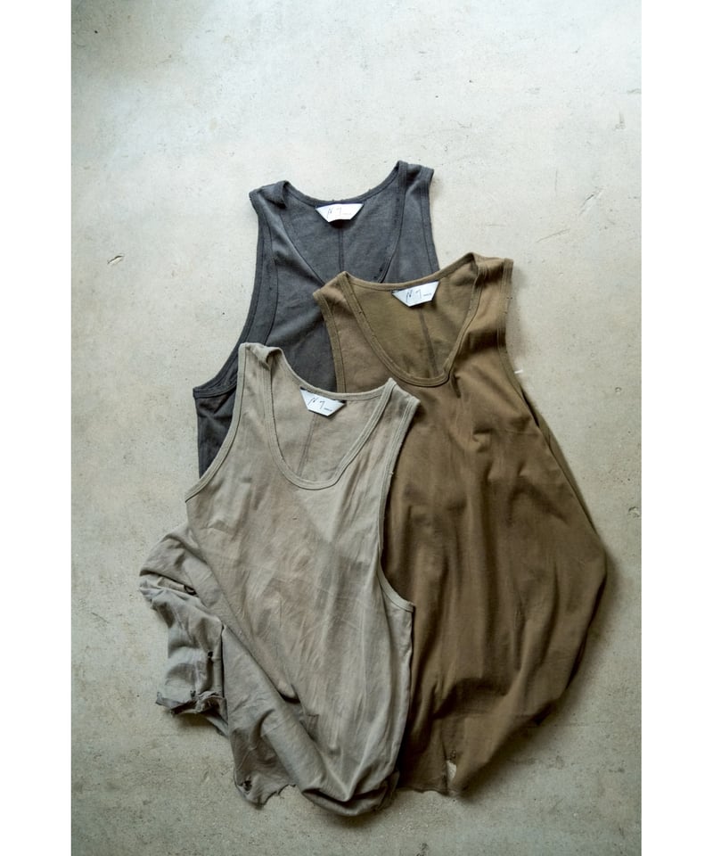 ANCELLM DAMAGE TANK TOP | MusterWerk Sud.