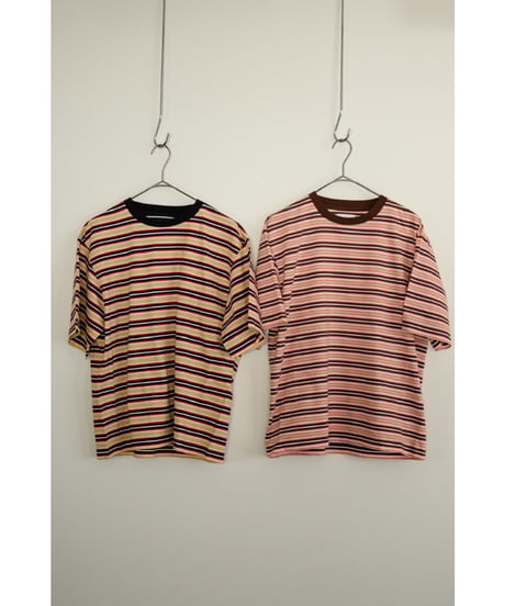 KANEMASA PHIL. 36G Multi Border S/S Tee