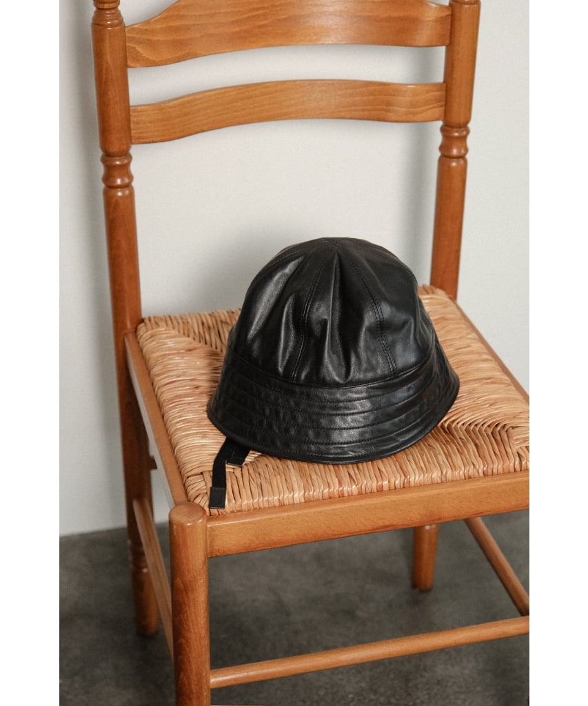 帽子 CCU MARINE HAT SHEEP SKIN BLACK CCU 