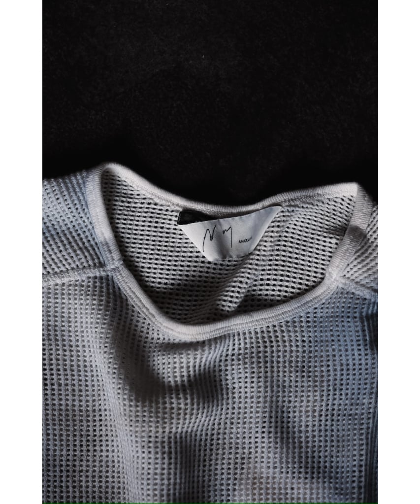 ANCELLM DYED MESH LS T-SHIRT | MusterWerk Sud. ANCELLM DYED MESH LS T-SHIRT | MusterWerk Sud.