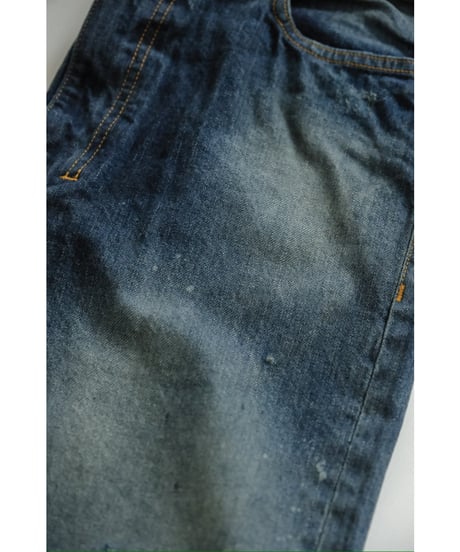 ANCELLM #07 SLIM STRAIGHT 5P DENIM PANTS