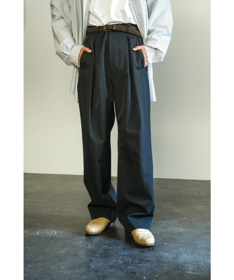 The CLASIK INVERTED PLEATS TROUSERS | MusterWer