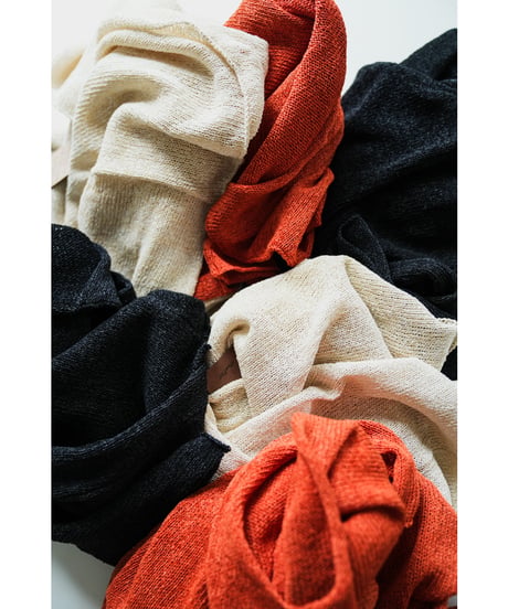obafer "Exclusive" 和紙 V Neck Pullover