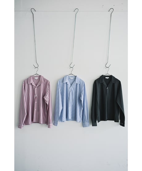 KANEMASA PHIL. "Exclusive" 46G Stripe Delta Shirt