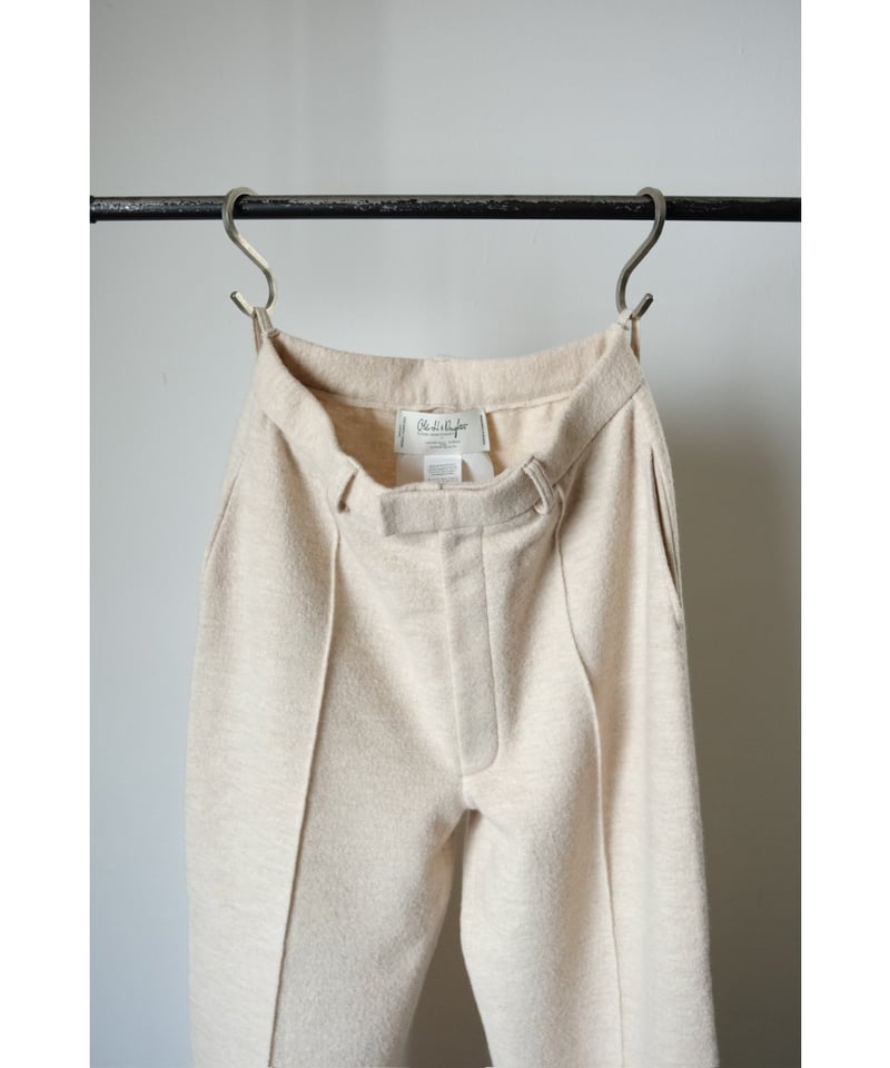 Olde H & Daughter BOILED WOOL SLACKS | MusterWe