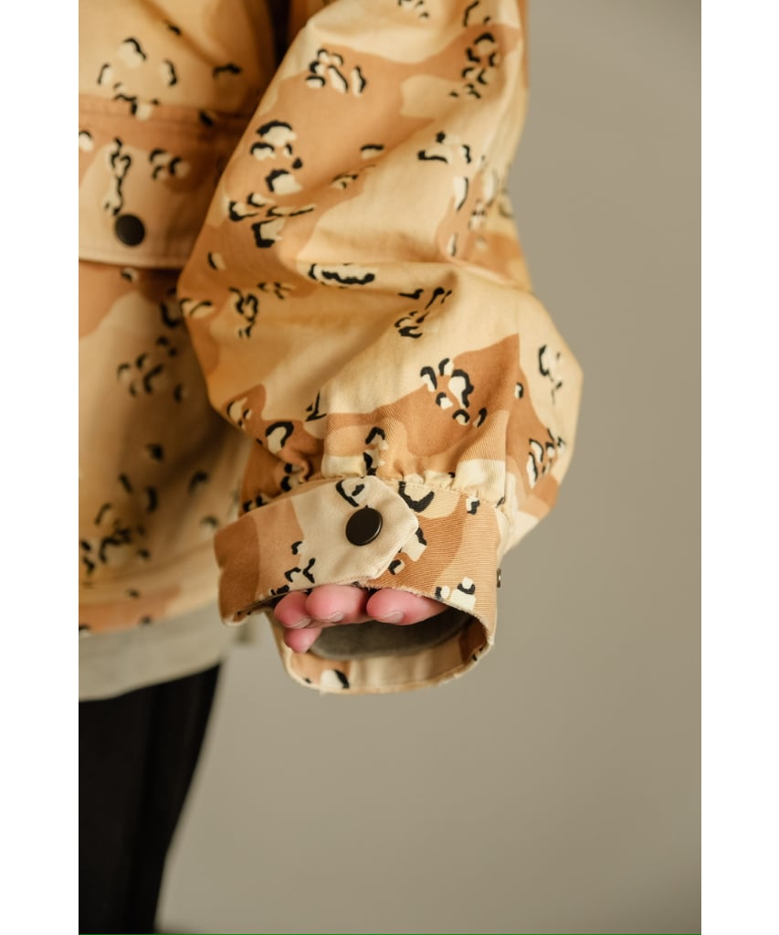 ANCELLM CAMO ZIPUP HOODIE | MusterWerk Sud.