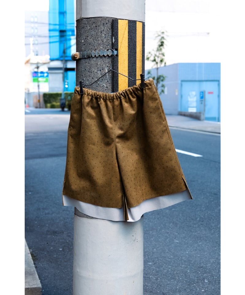 class ULTRA SUEDE SHORTS musterwerk別注 class ULTRA SUEDE SHORTS musterwerk別注