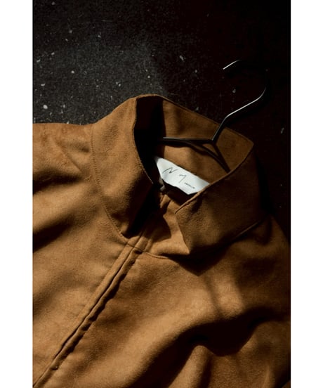 ANCELLM VEAGAN SUEDE KIMONO BLOUSON