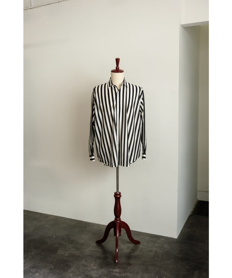 KANEMASA PHIL. 46G Atmosphere Stripe L/S Shirt