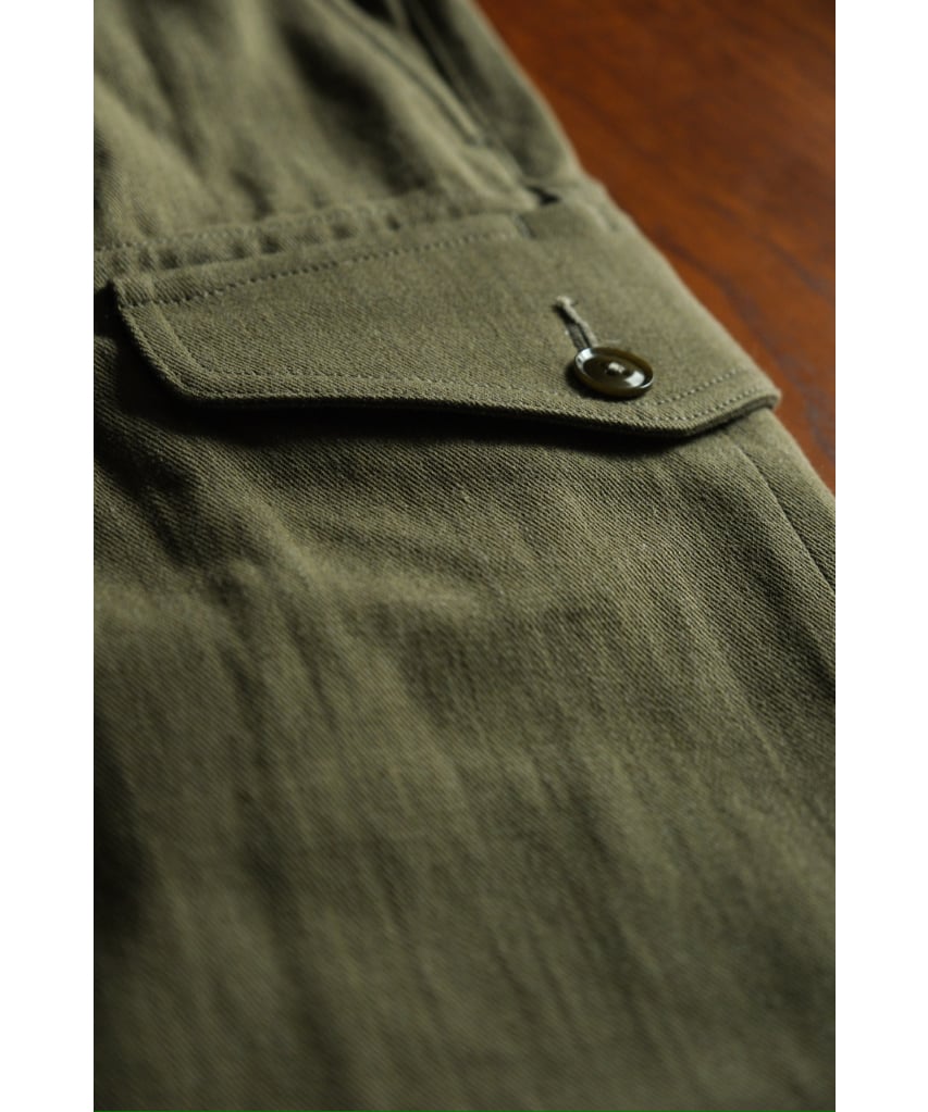CaledoorUKグリーンデニムBritishArmyGreenDenimL CaledoorUKグリーンデニムBritishArmyGreenDenimL - メルカリ
