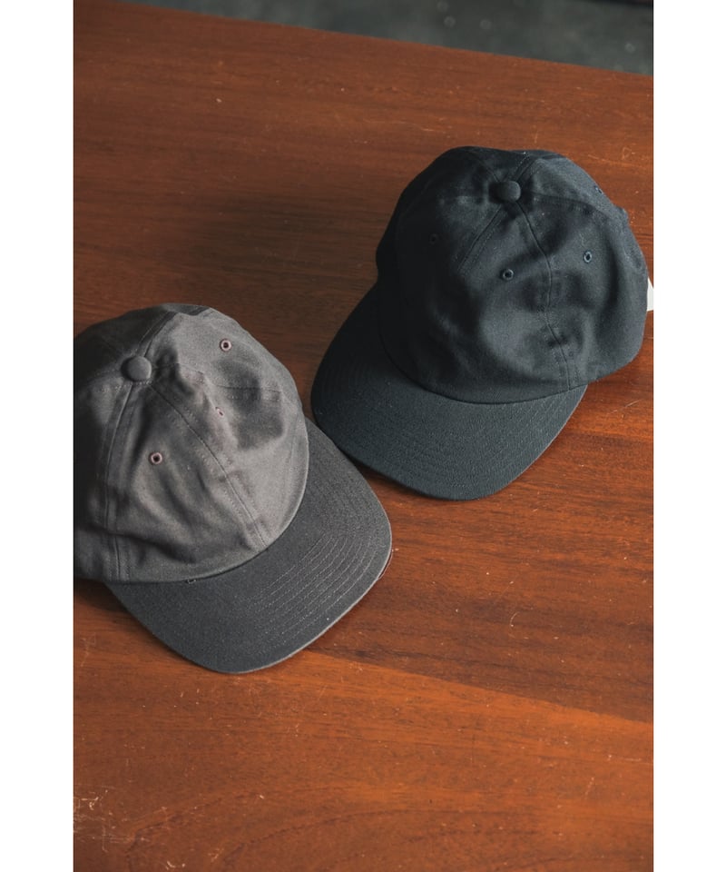 ULTERIOR WASHED VINTAGE TWILL 6 PANELED CAP | M