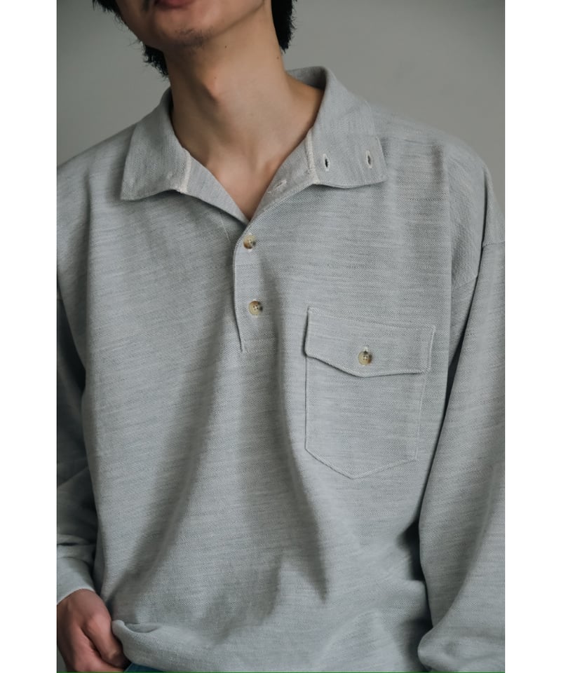 YE OLDE & NEW MAN RANDONNEUR MOCK POLO SHIRT (M