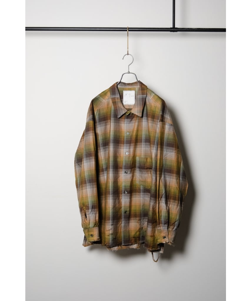 ANCELLM R/C CHECK CRASH LS SHIRT | MusterWerk Sud. ANCELLM R/C CHECK CRASH LS SHIRT | MusterWerk Sud.